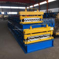 Galvanized roof wall steel tile roll forming machine